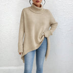 BRIGIT™ | Luźny sweter z golfem