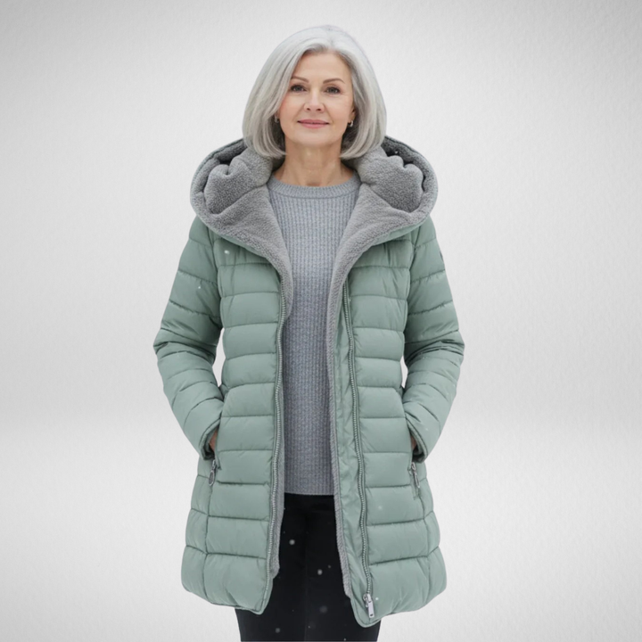 Anna | Elegancka Kurtka z Kapturem