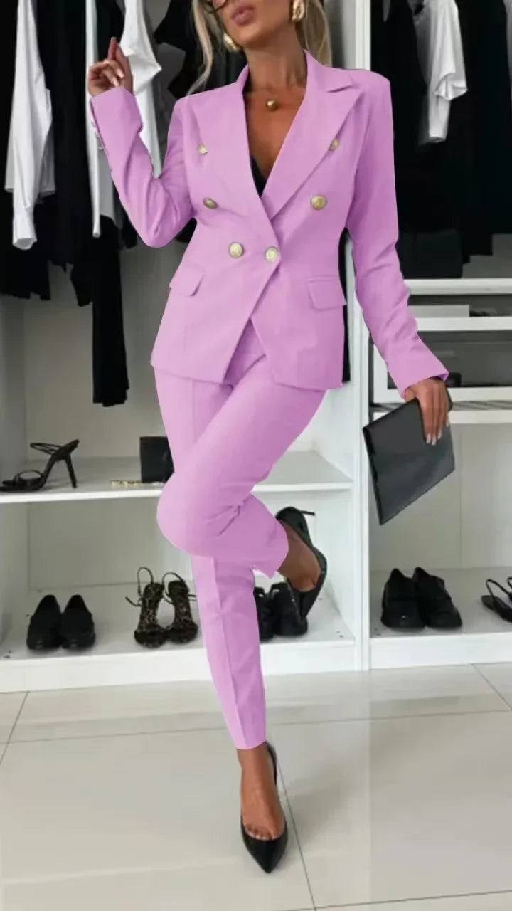 Iwona | Elegancki Garnitur Damski