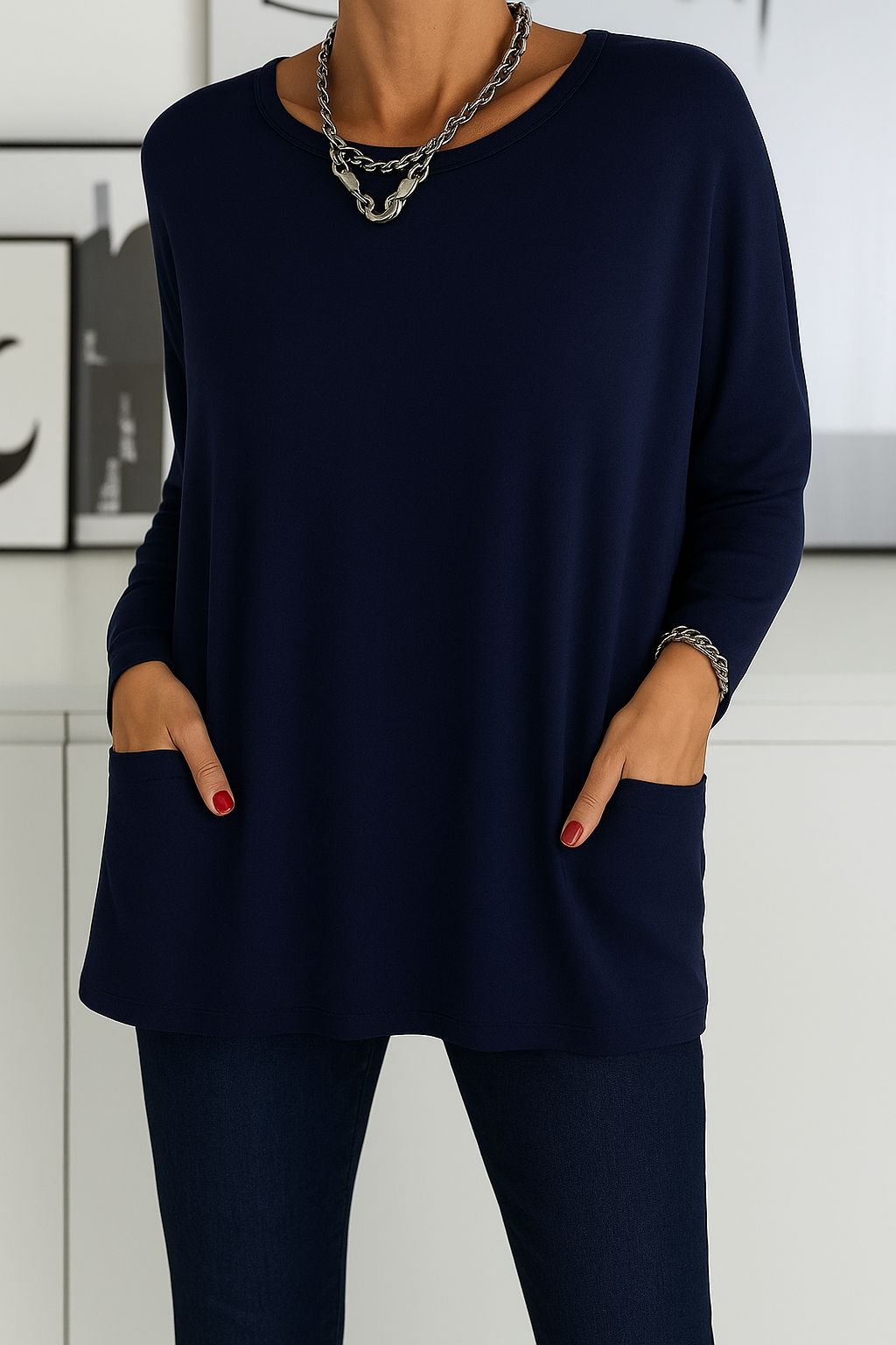 Ivendra – Miękki i elegancki top