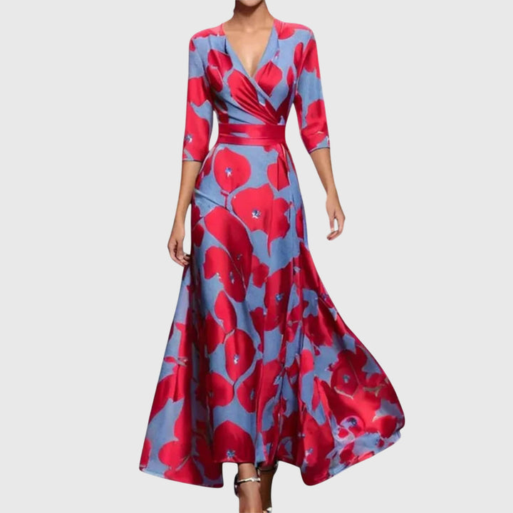 Izabella | Elegancka Sukienka Maxi z Charakterem