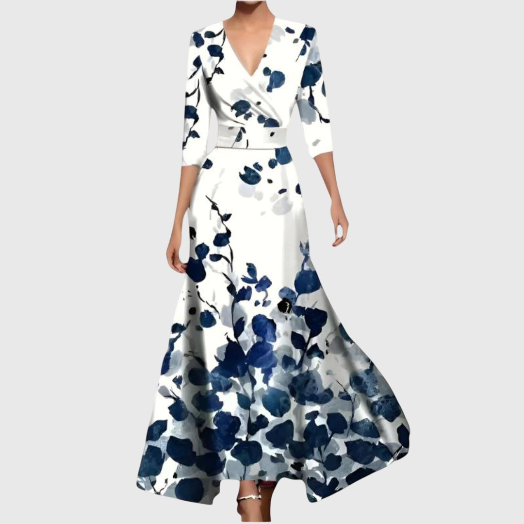 Izabella | Elegancka Sukienka Maxi z Charakterem