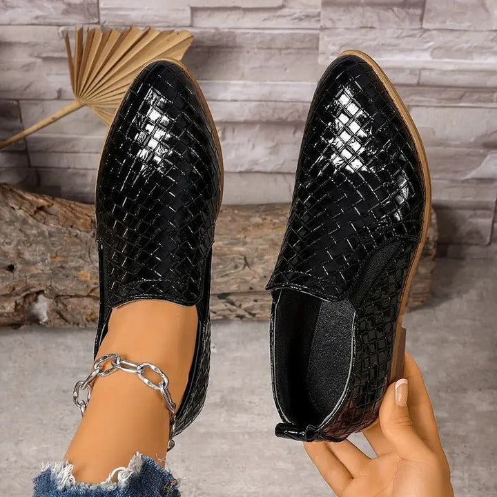Zenona – Skórzane buty ortopedyczne Oxford