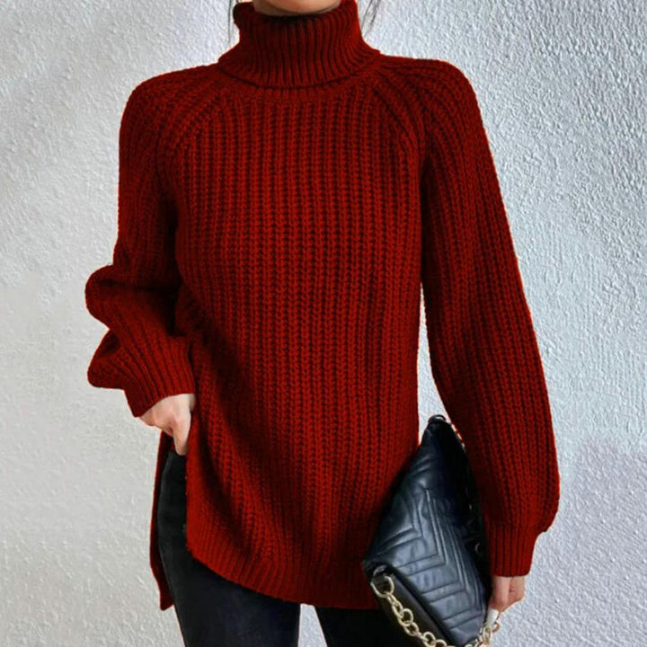 Magda | Elegancki sweter z golfem