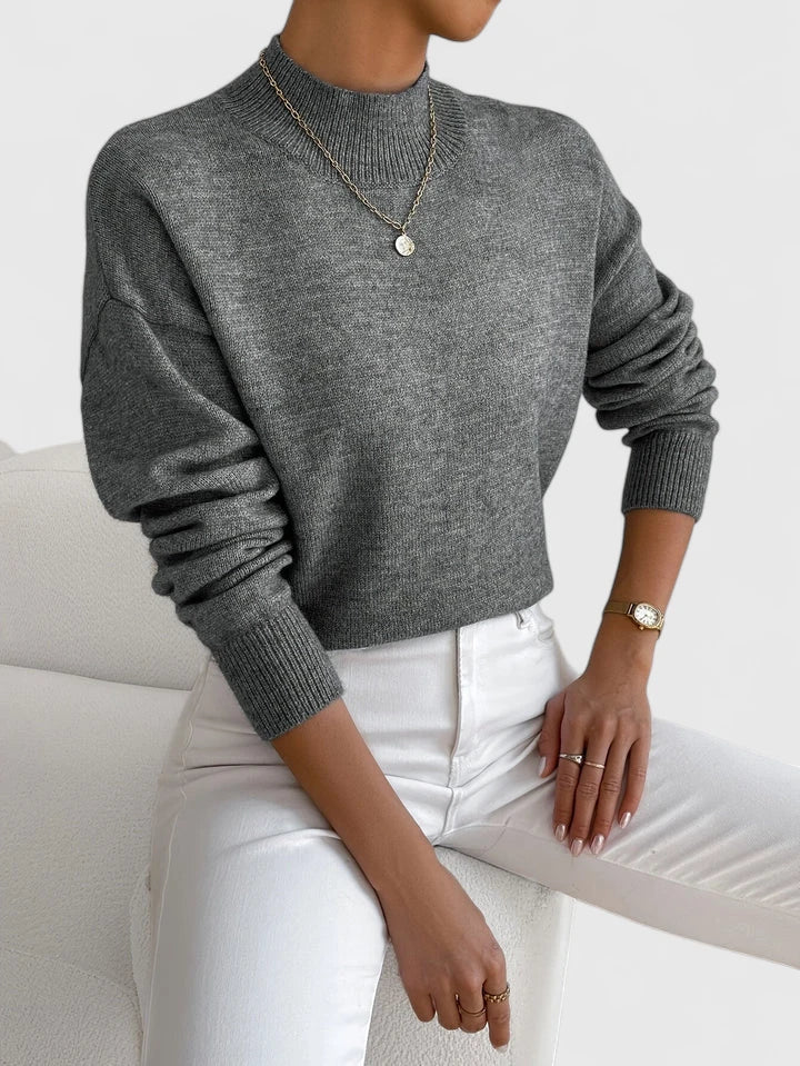 Mariola | Elegancki Sweter z Golfem