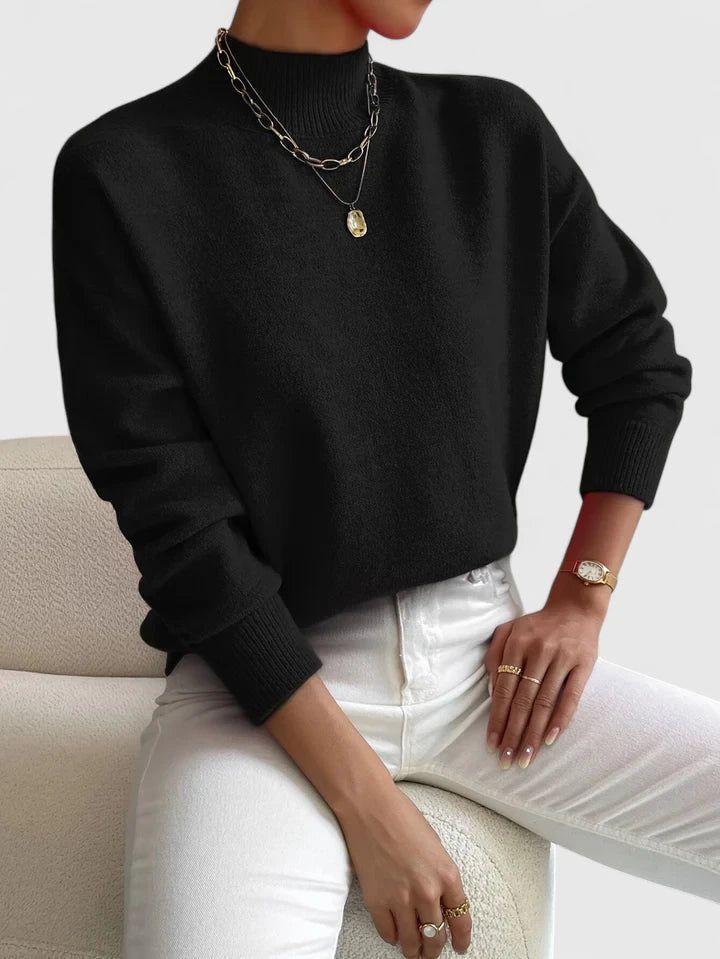 Mariola | Elegancki Sweter z Golfem