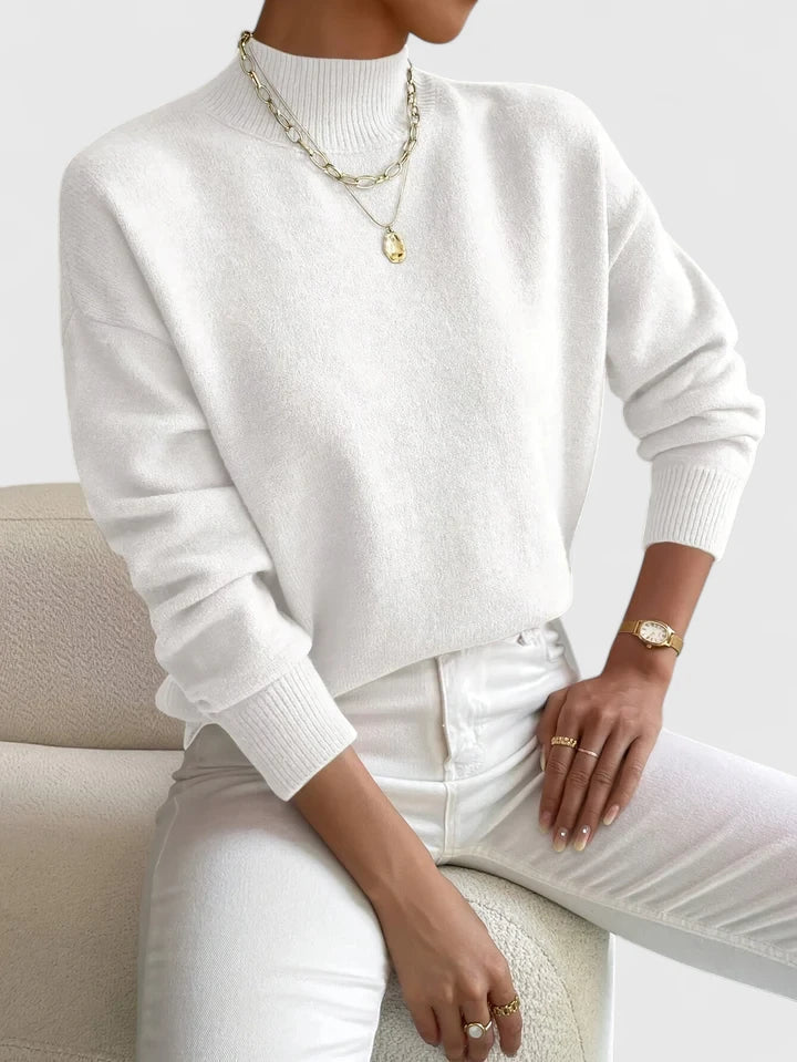 Mariola | Elegancki Sweter z Golfem