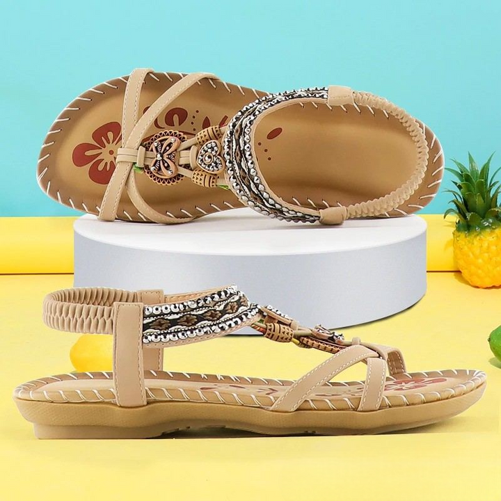 Alivira – Wegańskie sandały ortopedyczne Comfort+ z platformą
