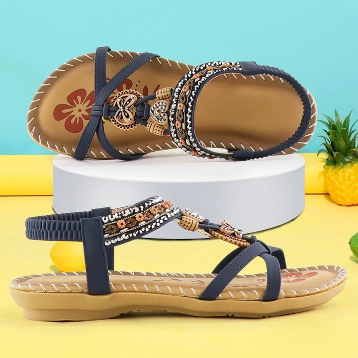 Alivira – Wegańskie sandały ortopedyczne Comfort+ z platformą